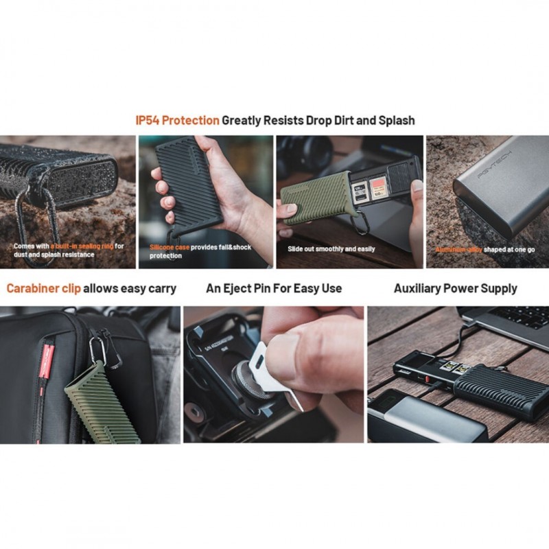 PGYTECH CreateMate CFexpress Type B/SD Card Reader Case